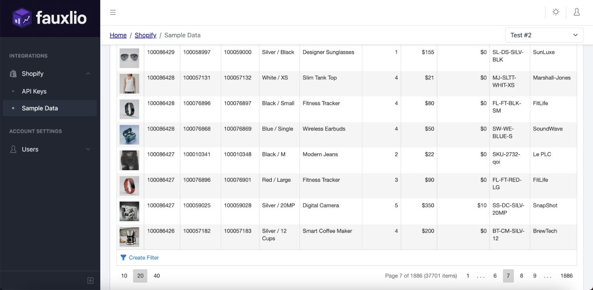 Fauxlio Portal Screenshot
